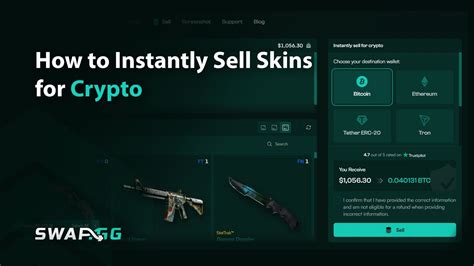 How to instantly sell csgo skins for crypto .